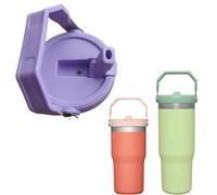 Replacement 30oz Tumbler Straw Lid - Fit For Stanley OLD VERSION 20oz, 30oz Iceflow Flip Tumbler (Colorful, 20 to 30 oz)