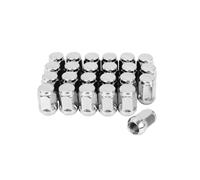 Replacement 35m Hex 19mm Lug Nuts M12x1.5 M14x1. 12x1.25 1/2-20 Car Chrome Wheel Bulge Acorn Cone Seat(M12x1.25)