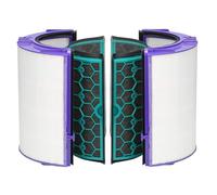 Replacement 360 Glass HEPA & Activated Carbon Filter Compatible with Dyson Pure Cool Hot+Cool Fits DP04 HP04 HP07 HP09 PH01 PH03 TP04 TP07 TP09 Air Purifier Fans