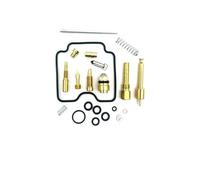 Replacement 4 Sets Motorcycle Carburetor Repair Kit Needle Seat Valve Float Chamber Gasket Seal For Yamaha XJR1300 RP03J 2000-2005(Style 1)