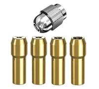 [Replacement] 4485 Collets for Dremel, 4 for Collets and for Collets for Dremel 200, 285, 300, 3000, 395, 398,4000, 4300 for Multi-for Rotary Tools WANZHI