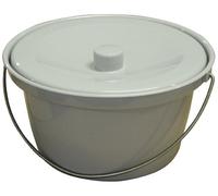 Replacement 5 Litre Bucket Pan with Handle for Standard Commode