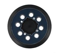 Replacement 5" Sander Pad for CMCW220B CMEW231 Random for orbit Sanders, 8 Hole and Backing Plate, Engineering Plastic and Soft Rubber Disc