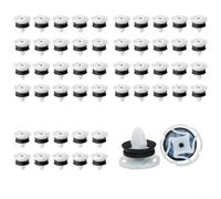 Replacement 50PCS Car Door Rivet Fasteners OEM 7703077476 for Renault For Clio Series Plastic Clips for Automotive Panel and Trim Secure Fit