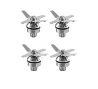 Replacement 767 Stainless Steel Hardened Six Mixing And Cutting TWK Jtc 767 Blades Knife Ice Crusher ，Compatible For Vitamix ，Juicer Blender Parts(4pcs)