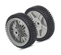 Replacement 8 Inch Mower Deck Roller Wheel Compatible for Craftsman 5 Series & for Husqvarna/MTD Riding Mower Tractor, Heavy Duty Rotating Deck Wheels (2pcs)