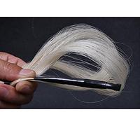 Replacement 81CM/32'' Length Natural White Horse Hair Mongolia Tail Violin Viola Cello Erhu Bow Hairs Accessory