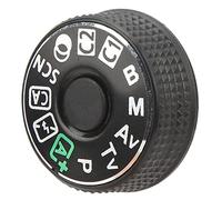 Replacement ABS Camera Mode Dial Lid Cover Button for 80D le Camera Top Cover Mode Dial Lid for Easy Adjustment