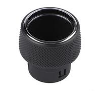 Replacement ABS Plastic AC Control Knob and Radio Button for Jeep for Grand for Cherokee WK2 Model Years 2014 to 2021, Black Color for Air Conditioning and Audio (A-2)