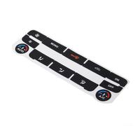 Replacement AC Climate Control Button Stickers for Ford S Max Vinyl Decals Designed to Repair and Refresh Button Panels