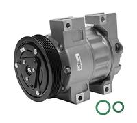 Replacement AC Compressor with Clutch - Compatible with Nissan Altima and Sentra 2.5L 2007-2012 - Replaces 92600ZN40B, 92600JAOOA, 92600-ZN40B, 10886C, CO10886C - 07, 08, 09, 10, 11, 12