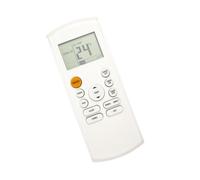 Replacement AC Remote with Large Display, Mode Swing Sleep Short Cut Buttons, Compact Household Climate Device, Two Battery Power Use Ac Remote Replacement Lcd Climate Controller Cooling Handset Timer