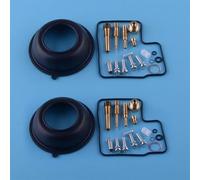Replacement Accessories 2 Sets Motorcycle Carburetor Repair Kit Carb Fix Rebuild Set Plunger Diaphragm Fit For H-ONDA For Shadow 500 VT500C 1983 1984 1985