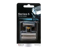 Replacement Accessories 51B Black 8000 Series Razor Foil Blade Head，Compatible For Braun，shavers 8970 8975 8985 8986 8987 8990 8991 8995 8595(2pcs)