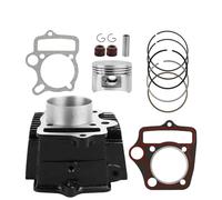 Replacement Accessories 52.4mm Cylinder Head Piston Rings Gasket Assembly For 4 Stroke 110cc ATV 4 Wheeler Go Kart Scooter Dirt Pit Motorcycle