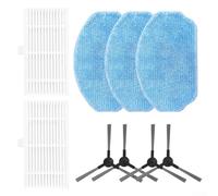 Replacement Accessories for Robot Vacuum for conga for m10 BR151 Including Main Brush Side Brush HEPA Filter(A)