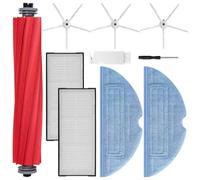 Replacement Accessories for Xiaomi Roborock S7 S7 Plus S7 MaxV S7 MaxV Plus S7 MaxV Ultra S7 Pro Ultra S7 Max Ultra, 1 Main Brushes, 2 HEPA Filters, 3 Main Brushes, 2 Cloths