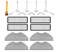 Replacement Accessories Kit Compatible with Xiaomi Robot Vacuum S40C, E101, Cleaning Accessories Spare Parts, Include 4 Side Brushes + 4 HEPA Filter + 4 Mop Pads