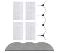 Replacement Accessories Kit for Eitton for a6 Pro for s6 Pro for g6 Pro H6Pro Robot Vacuum with Side Brushes Filters Mop Cloths