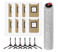 Replacement Accessories Kit for Eufy for omni E25 E28 Robot Vacuum - Main Roller Brush Side Brushes Dust Bags Set