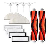 Replacement Accessory Kit for S5 S50 S51 C10 E25 E20 E35 Pack of 2 Main Brushes, 4 HEPA Filters, 4 Side Brushes and 2 Wipes