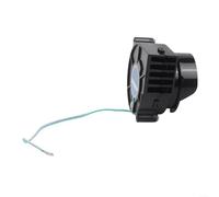Replacement Air Blower For Outdoor Holiday Yard Inflatables Decorations Quiet Dc Brushless Fan 12v 0.5a Waterproof Pbt Motor For Christmas Halloween Garden Blow Ups Black Color 78mm Size