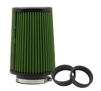 Replacement air filter Air Filter Car Cold Intake Kit Universal Auto Systems Sport Racing Performance Engine High Flow Cone Filters(101mm-Green)