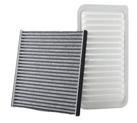 Replacement air filter Fit For Toyota Corolla Matrix E130 2003-2008 Car Parts Engine Cabin Air Filter 17801-22020 88568-02020(1Air and 1 Cabin)