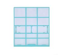 Replacement Air Filter for Midea Hualing Split AC Unit - Washable Dust Screen Mesh for Hanging Air Conditioner - Plastic Frame 4 Styles(25.3 * 28cm)