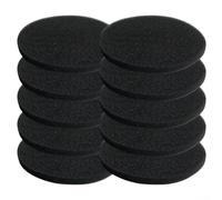 Replacement Air Filter for Pluggit EV100/EV200/EV500/REV150, 135mm Round G3 Class Ventilation-Filters, Black, 4-Pack(10 PACK)