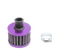 Replacement air filter Universal Motorcycle Cold Air Intake High Flow Crankcase Vent Cover Mi-ni Breather Filters Car Air Filter Car Air Engine Air Filters(Blue)