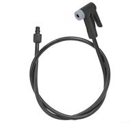 Replacement air head for bike pump with spool convex point and large hole thread, designed to snap straight and tight for stable connection under pressure (M10)