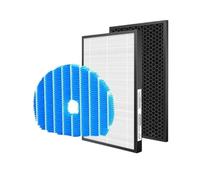 Replacement Air Purifier Filter, Compatible for Sharp, KC-850E KC-A850TA KC-C100E Air Filter FZ-C100HFE Carbon Filter FZ-C100DFE Humidifier Filter FZ-C100MFE