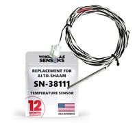 Replacement Alto-Shaam SN-38111 Temperature Sensor Control Probe, 1000 Ohm RTD with 110" Wire Leads, 12 Month Warranty & USA Support