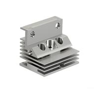 Replacement Aluminium Heat Sink for K1 Max and For K1C Head Heater Block, Ensures Efficient Heat Dissipation and Enhances 3D Printing Speed and Stability