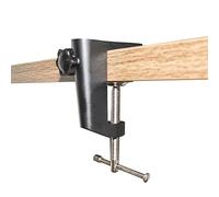 Replacement Aluminum Alloy Cantilever Bracket C-Clamp With 1/2 Inch Hole Diameter(Adjustable Thumb Screws) And Non-Slip Mat For Mic Stand/Table Lamp Desk Clamp