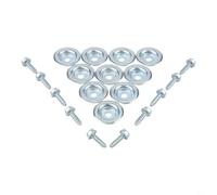 Replacement Anti Slip Plate Gasket Bolts for UTV For Polaris For Ranger For RS1 For General, Iron Bolts to Enhance Vehicle Flooring Durability