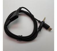 Replacement Audio Cable, 1.5m Type-C Connector Compatible For A10/A30/A40/A50/A40TR Headphones, Lightweight Gold-Plated Copper Core, For Gaming Session