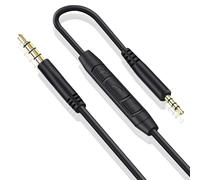 Replacement Audio Cable 3.5mm to 2.5mm Jack for Bose JBL Headphones | Headphones Cord Wire for Bose 700 Quietcomfort QC25 QC35 QC35II QC45 JBL Tune 710BT 760NC 660NC, In-line Mic, Volume Control