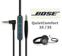 Replacement Audio Cable Cord For Bose QuietComfort QC25 QC35 Noise Cancelling Headphones with Microphone and Volume Control Premium Quality