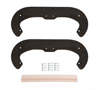 Replacement Auger Rotor Paddles and Scraper for Toro 16 Inch Snowthrower Model Numbers 38170 to 38183 Steel Parts for Effective Snow Clearing