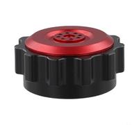 Replacement Auto Trans Shift Lever Knob for Ram 1500 2013 2018 Trucks with Aluminum Construction and Ergonomic Shape for Improved Gear Control (Black and red)