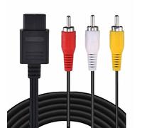 Replacement Av Audio Video A/V Cable Cord Wire Tv Game Hte Cable For Nintendo 64 Game Accessory