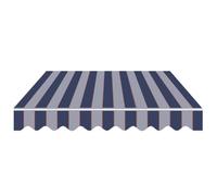 Replacement Awning Fabric -Awning Material Canopy Replacement Cloth Awning Valance 4 Colors & 21 Sizes for Patio Deck Balcony - Weather Resistant & UV Protection