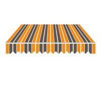 Replacement Awning Fabric Canopy Cover stoff Awning Replacement Cloth 4 Colors 21 Sizes Perfect for Patio Deck & Balcony& Weather-Resistant