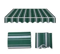 Replacement Awning Fabric - UV Protection Waterproof Canvas for Door & Window Canopy Exterior Sun Shade Cloth Polyester Top Cover for Deck & Patio