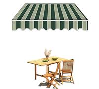 Replacement Awning FabricWaterproof Polyester Canopy Cover for Patio Window & DeckGreen (7x2m/22.9x6.5ft) Durable UVResistant Outdoor Shade Solution