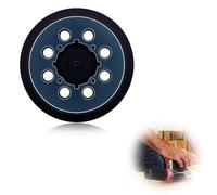 Replacement Backing Pad Compatible with DCW210N DWE6423/6423K DWE6421/6421K DCW210B, 125mm/5 Inch, Durable Hook and Loop Sanding Pad for Orbital Sander Polishing, Sander Velcro Pad Replacement