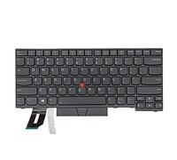 Replacement Backlit Keyboard for Lenovo Thinkpad T14 Gen 1 & T14 Gen 2, Thinkpad P14s Gen 1 & P14s Gen 2 Laptop US Layout P/N: 5N20V43760 SN20V43688