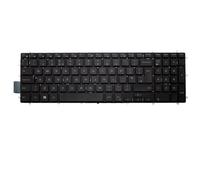 Replacement Backlit Laptop Keyboard for Dell G7-7588, 7590, 7790, Inspiron 15-5583, 17 3781, 3785, 5765, 5767, 5770, Vostro 15-7570 UK Layout with Frame - 09J9KG